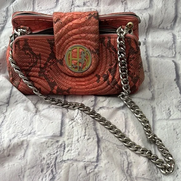 🔵LIKE NEW Henri Bendel Coral Snake Bag - Picture 9 of 13